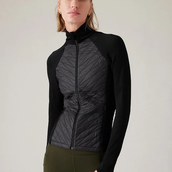 Athleta Jackets & Blazers - Athleta Flurry Force Primaloft Jacket II size XXS Black